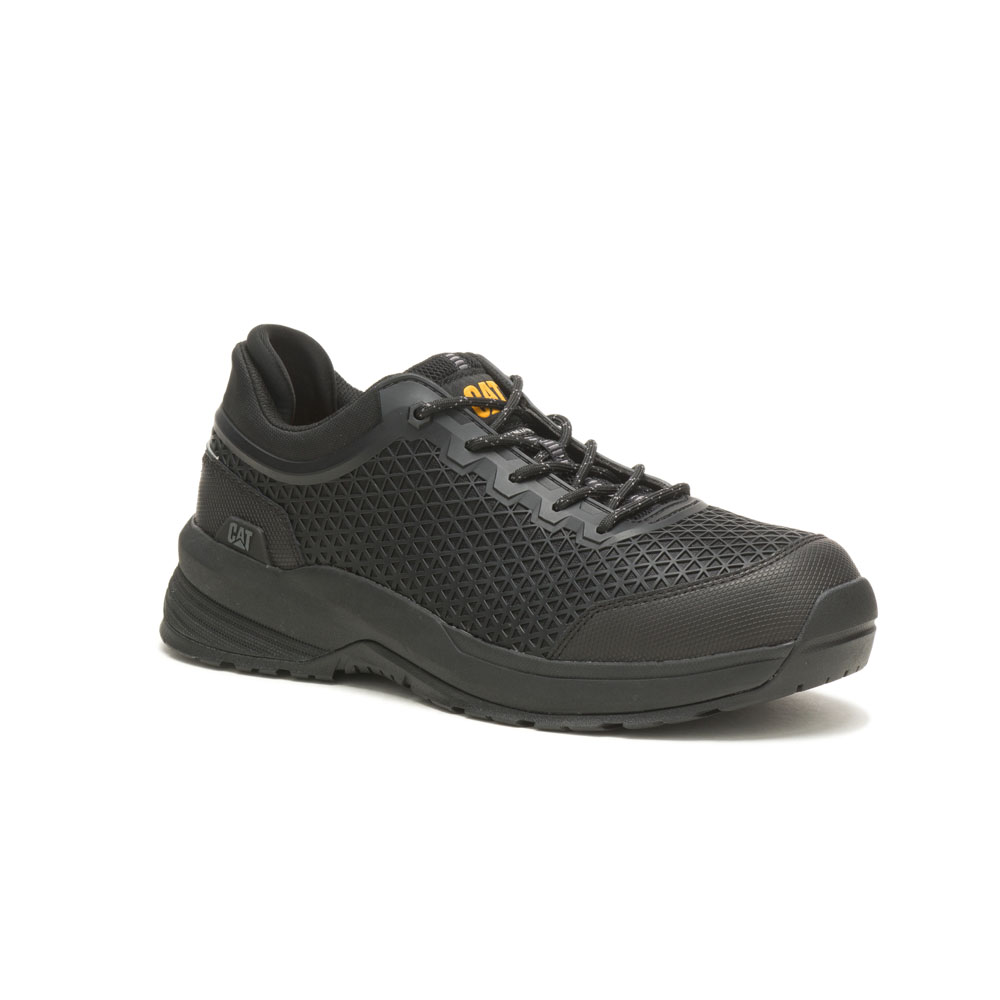 Caterpillar Streamline 2.0 Ct / Astm/Comp Toe Philippines - Mens Safety Shoes - Black 10956GXVI